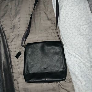 Mens Coach Small Messenger Bag, Hardly Used